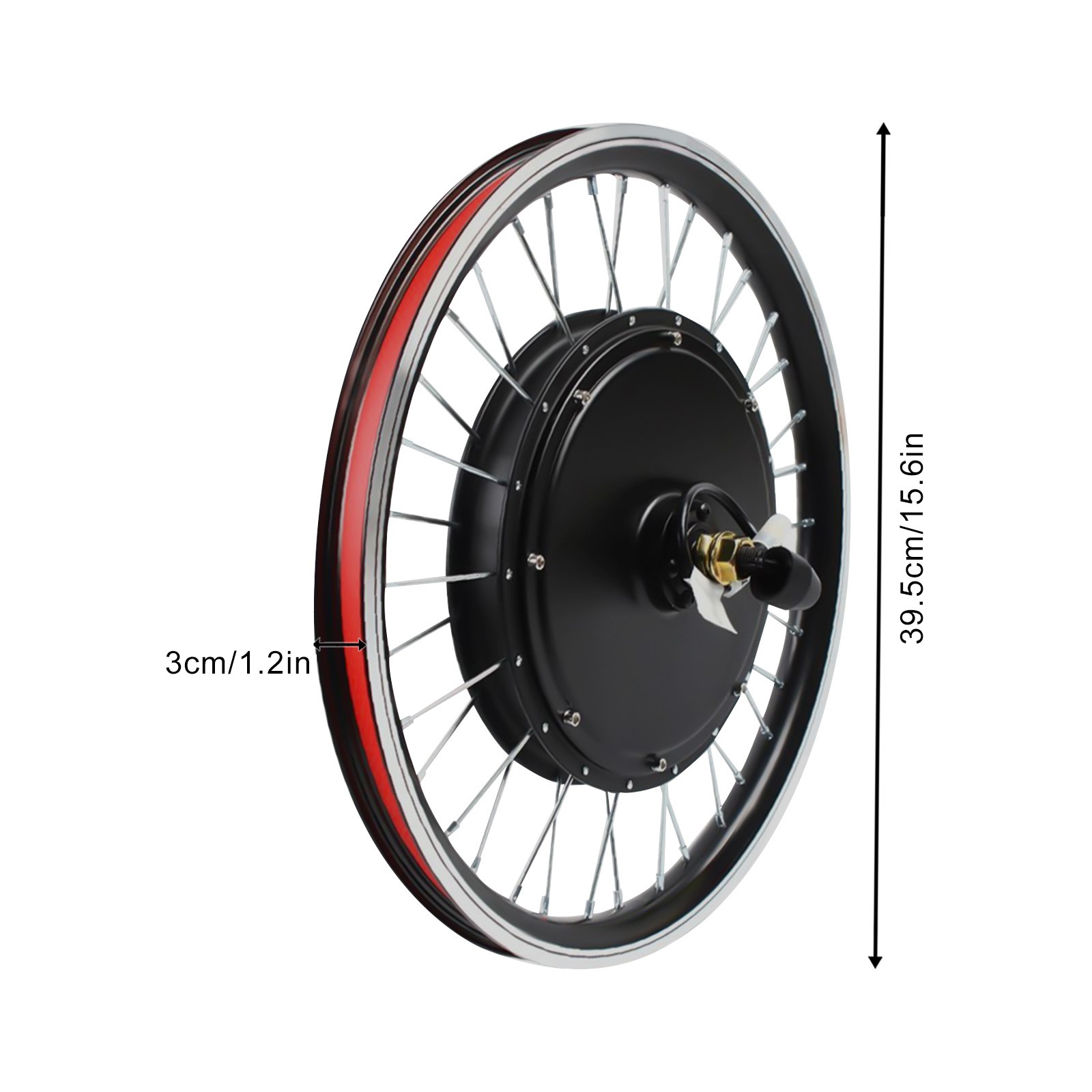20in 1000W Front Wheel 48V Electric Bicycle Bike Motor Conversion Kit Hub eBike
