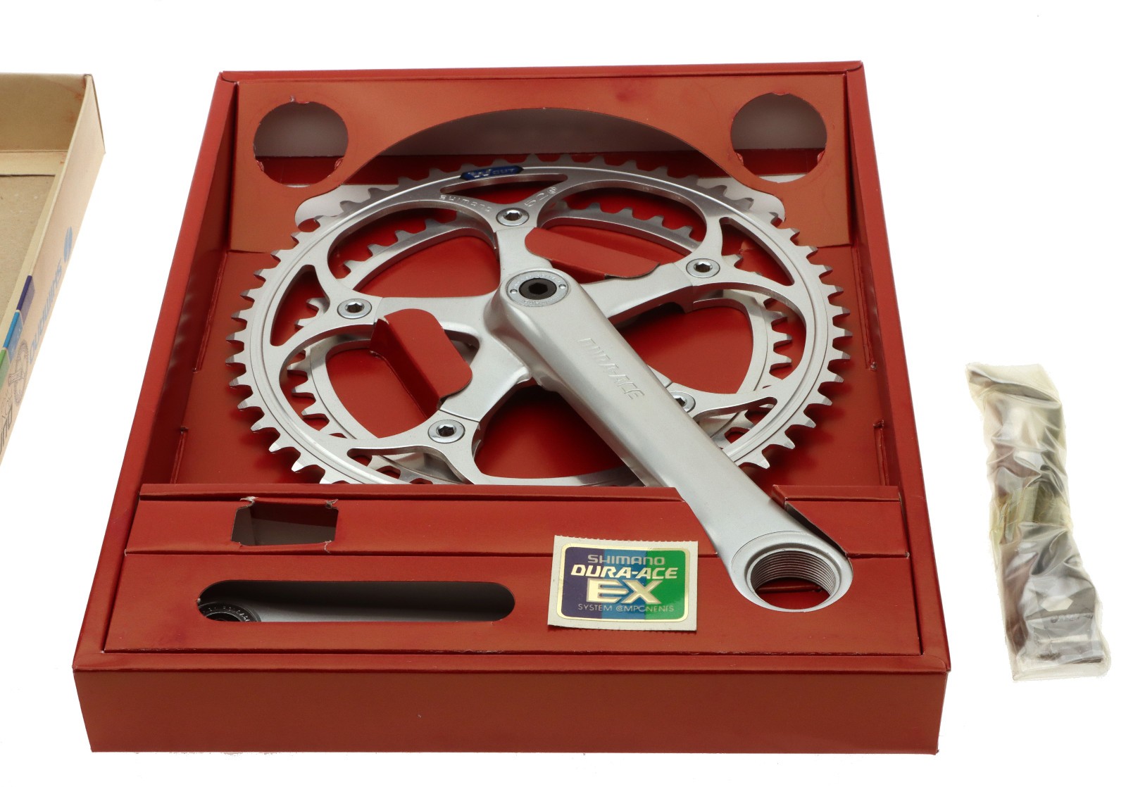 Shimano Dura-Ace EX Aerodynamics FC-7200 Crank 52/42 165mm 7 SPD Silver NEW NOS