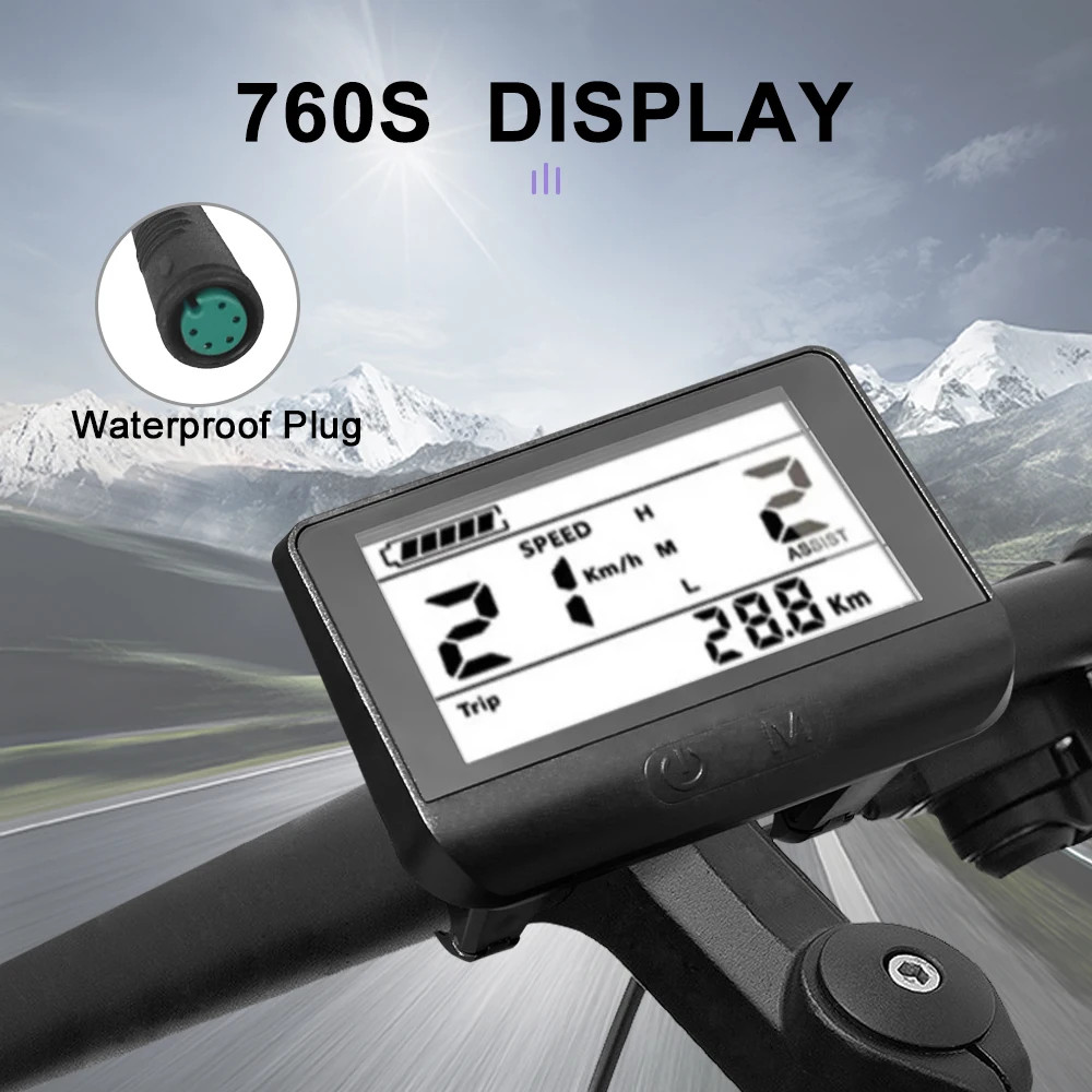 Electric Bicycle Display Waterproof for BBS02B BBS01B BBSHD BBS Mid Drive Motor