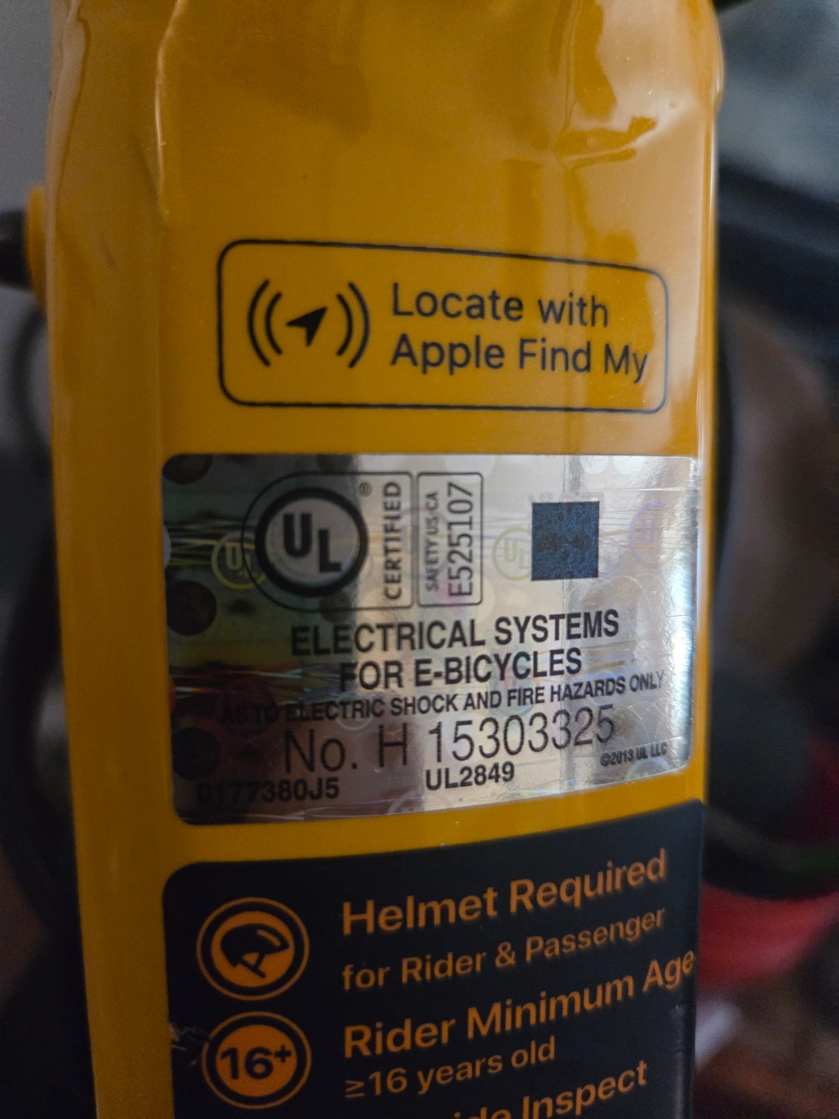 Velotric Battery for Fold 1 and Fold 1 Plus with Chargerer. UL certified 2271