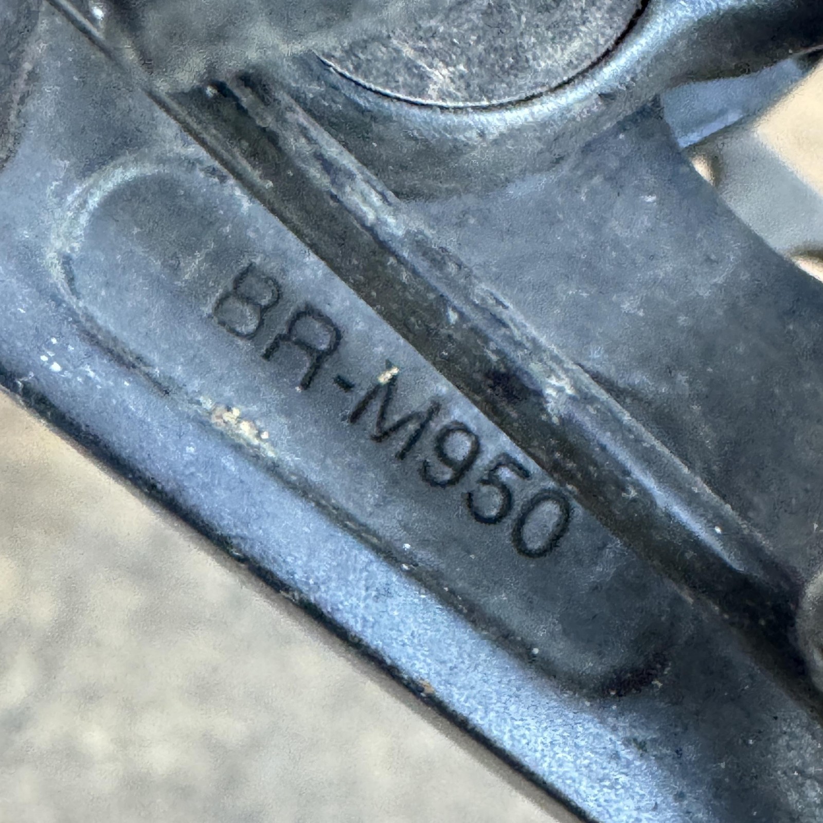 Vintage Shimano XTR BR-M950 V-Brake Caliper Gray MTB Bike Japan 90s MTB 1