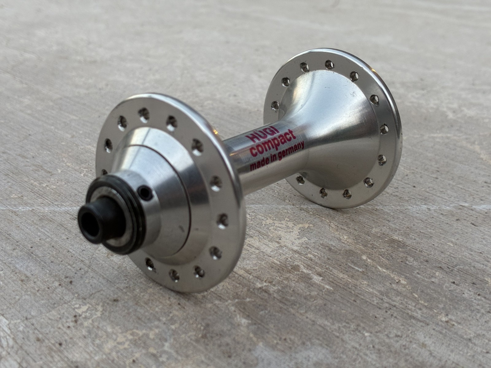 NOS Hugi Compact QR Front Hub | 28-hole / Made in Germany