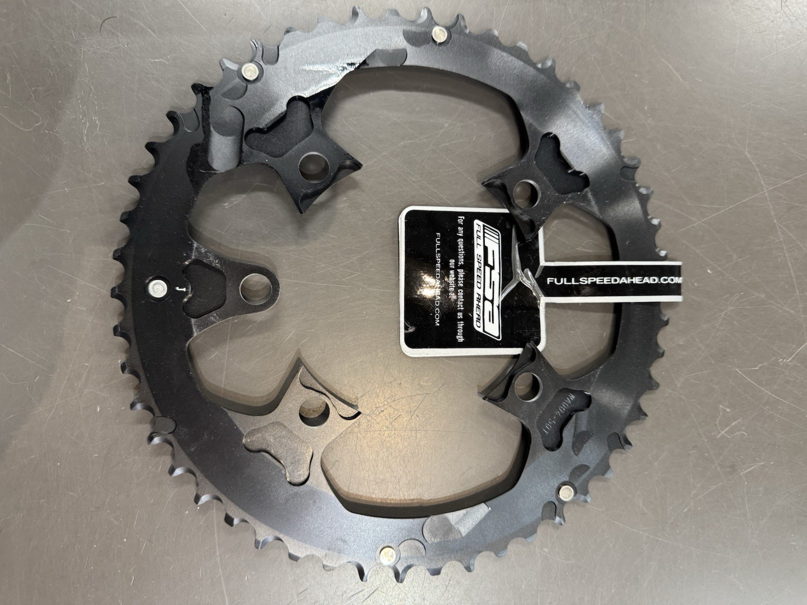 Full Speed Ahead SL-K Super ABS Road Chainring 50t 110 BCD 5-Bolt Aluminum
