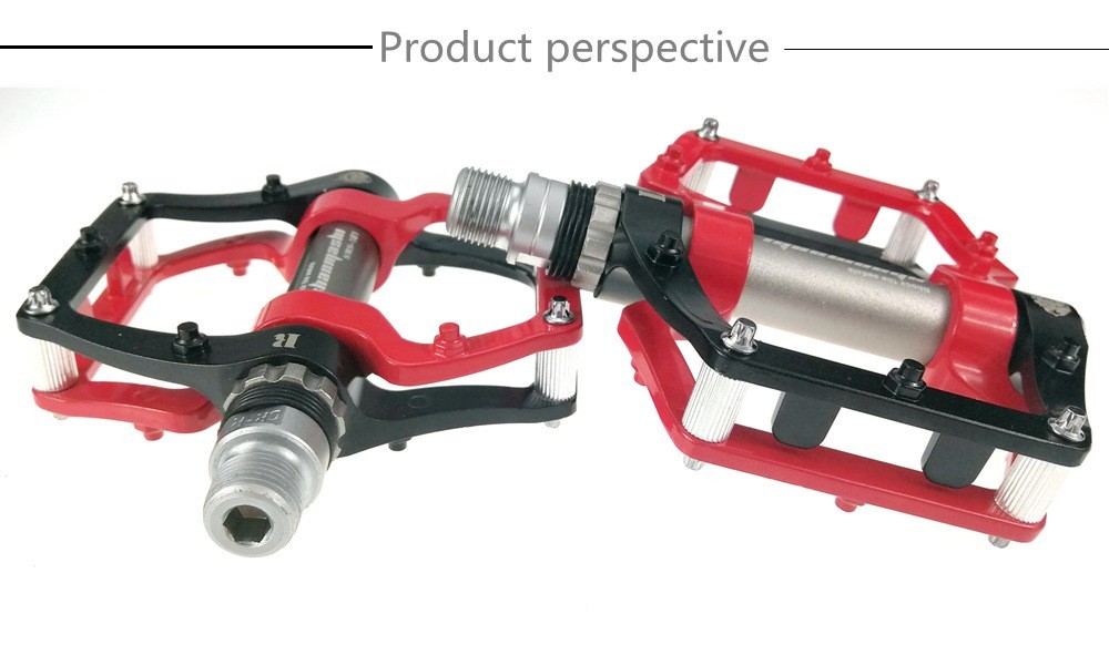 Road MTB Mountain Bike Bicycle Pedal 3 Bearing Aluminum Alloy Flat Pedals USA