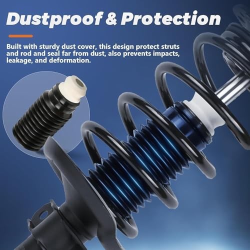 Rear Shock Absorbers Pair Struts 2x Rear Struts 1996-2006 Silverado 1500 RWD