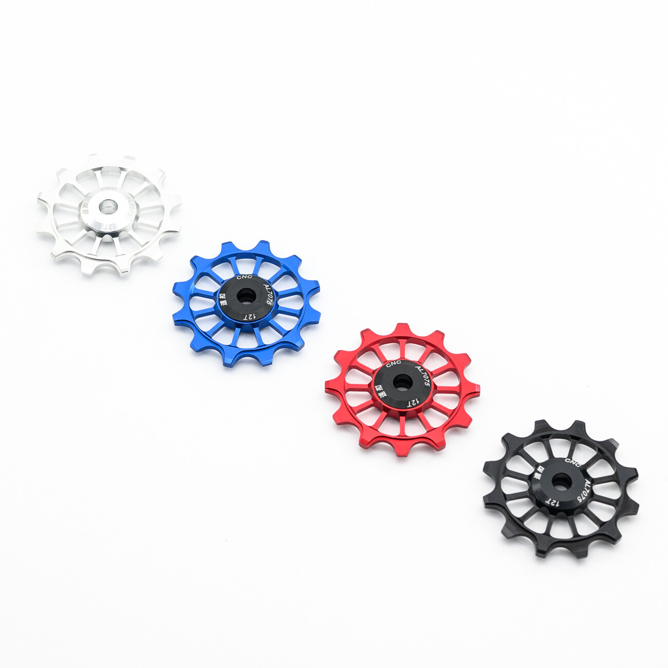 12T X-Sync Aluminum alloy Rear Derailleur Pulleys Assy Washers Steel Bearing
