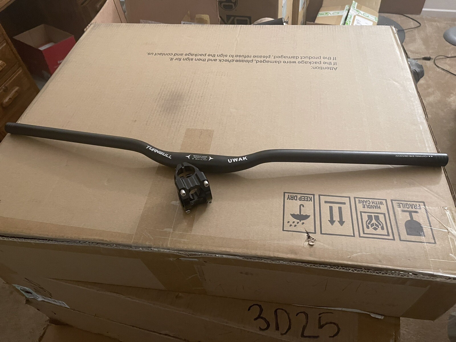 Turnbull Riser Bar 800 With Short Stem 35 mm Length New Takeoff
