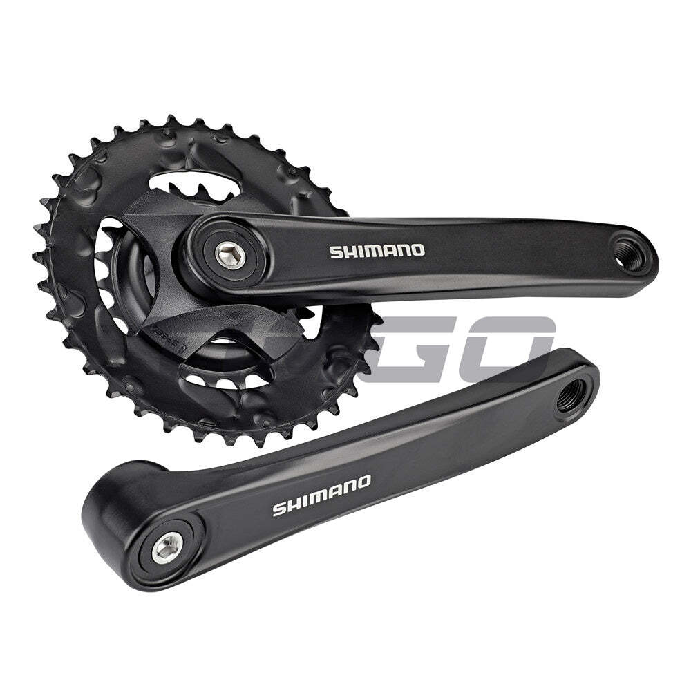 Shimano Altus FC-M315 2×7/8 Speed MTB Bike Crankset 36-22T 170mm BB-UN101