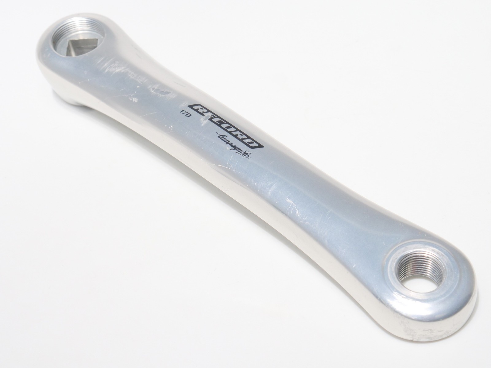 Campagnolo Record Crankset 53/39t 170mm 2×10 Speed Square Taper 135 BCD Silver