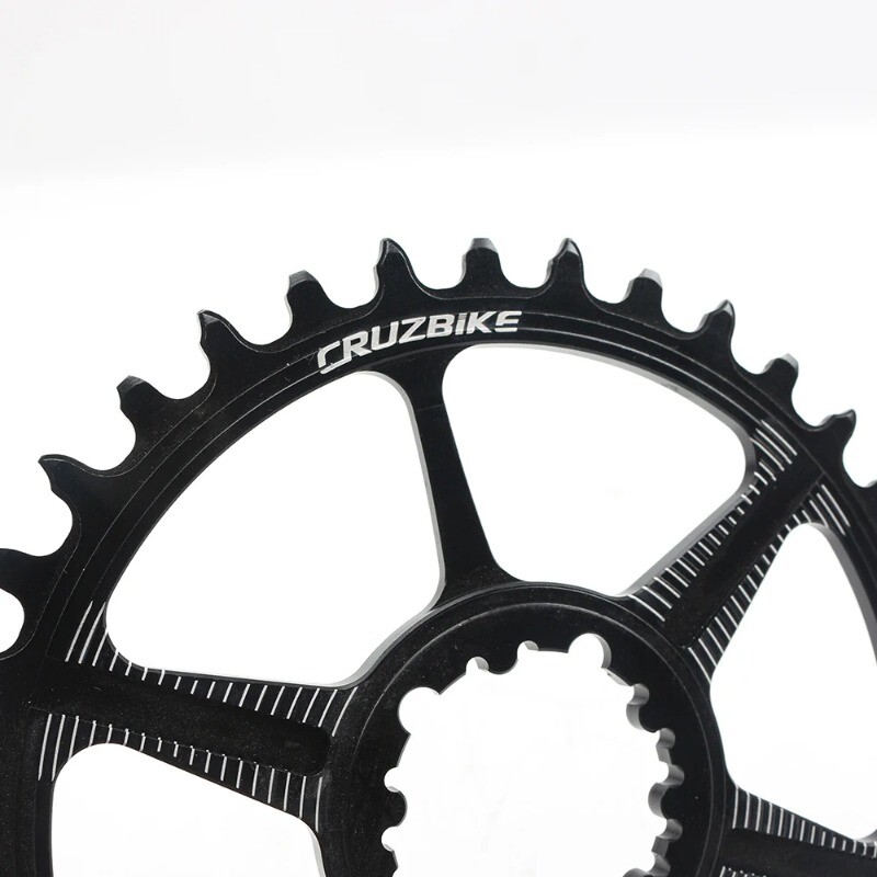Mountain Bike Round Chainring 32T/34T/36T/38T Crown Bicycle Single Chainwheel