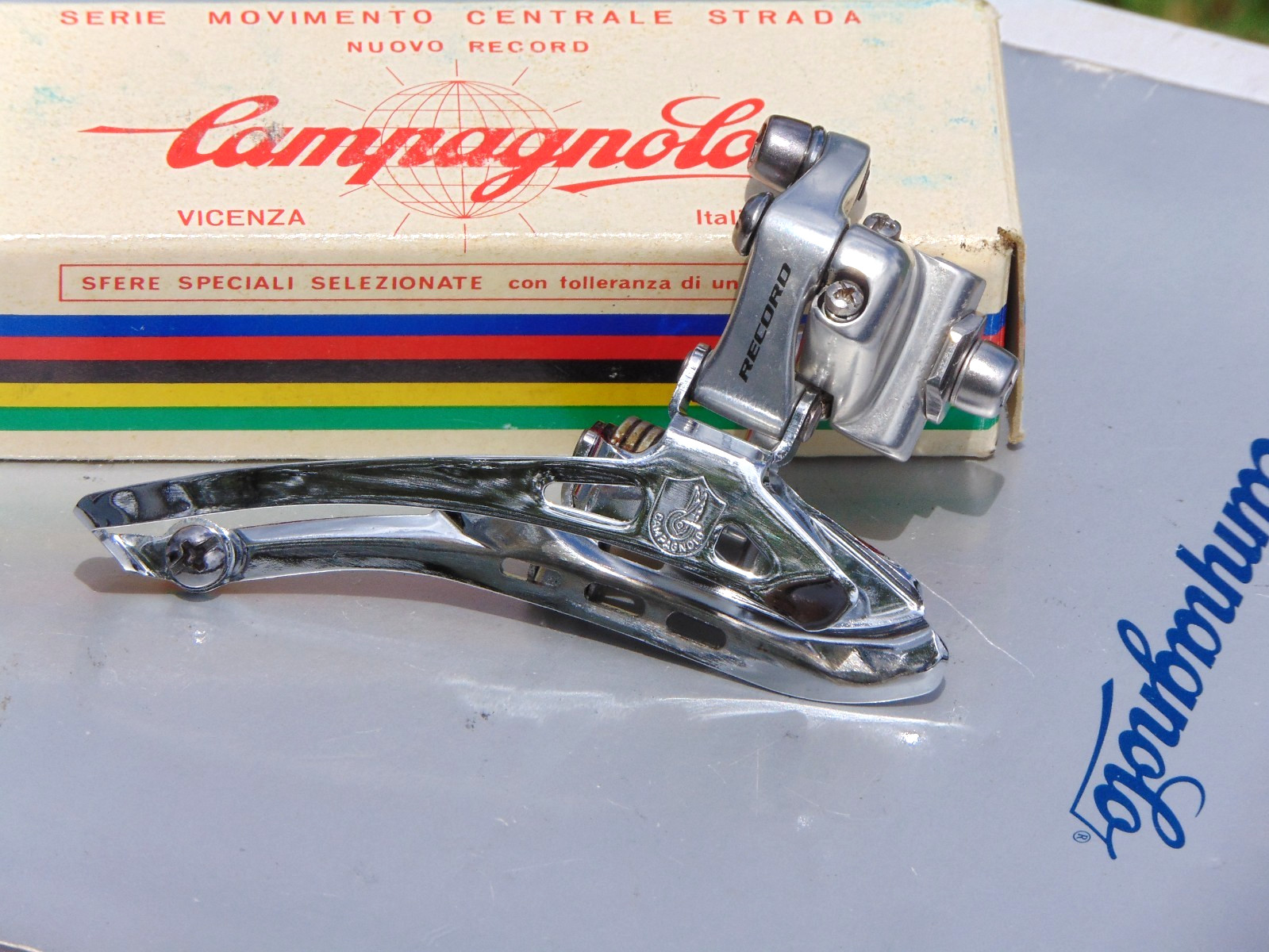 Campagnolo Record 9-Speed Front Derailleur Braze-On
