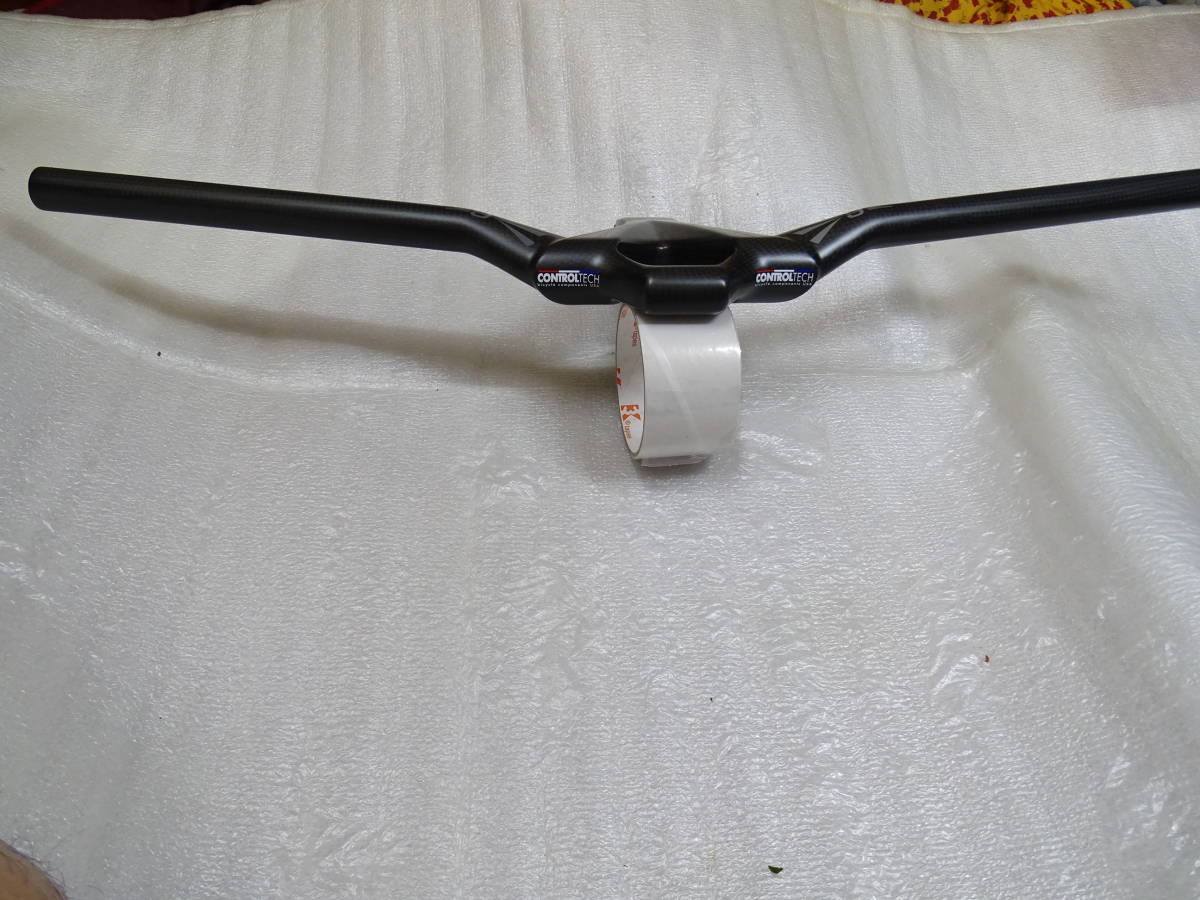NEW CONTROLTECH CROSSBOW CARBON INTEGRATED FLAT BAR HANDLEBAR 640x100mm 3K 376g