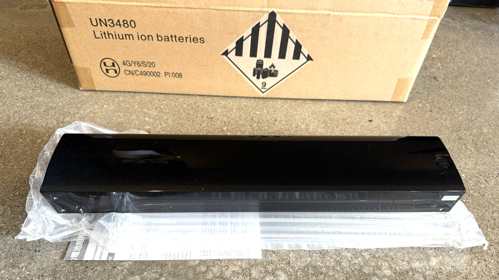 Fuell Samsung Bafang Lithium Ion Ebike 48V 10.5Ah / 504 Wh E-bike Battery *NEW*