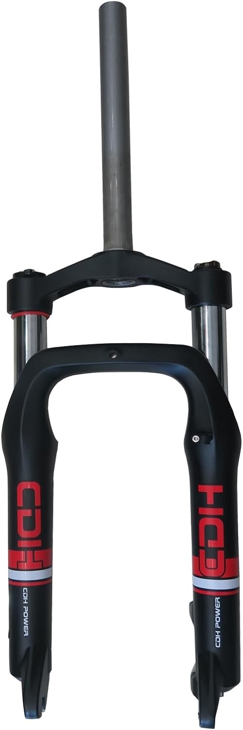 20*4″ Fat tire Fork Single Shoulder Suspension Bike Fork&44-55mm Tapered Headset