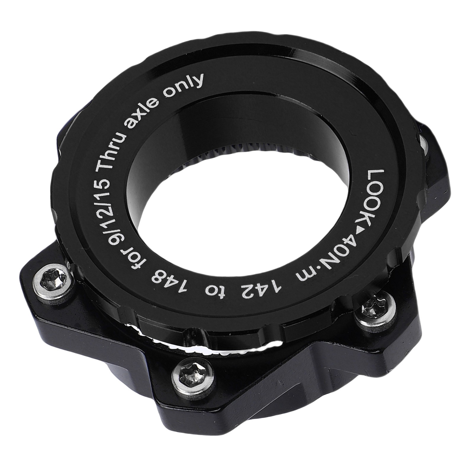 Bike Center Lock Adapter 142mm To 148x12mm Center Lock To 6 Bolt Adapter Fo HQAY