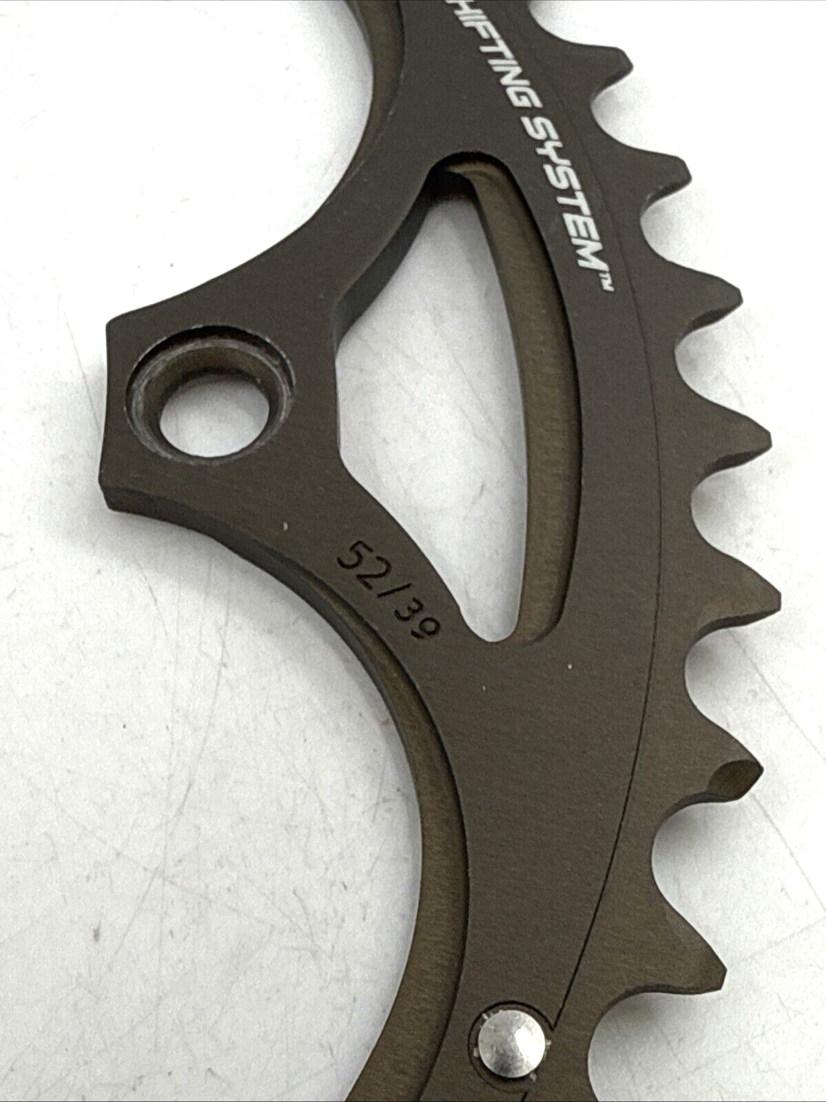 Campagnolo SUPER RECORD XPSS 5-arm 135mm BCD 52/39-tooth Chainring Set 11-Speed