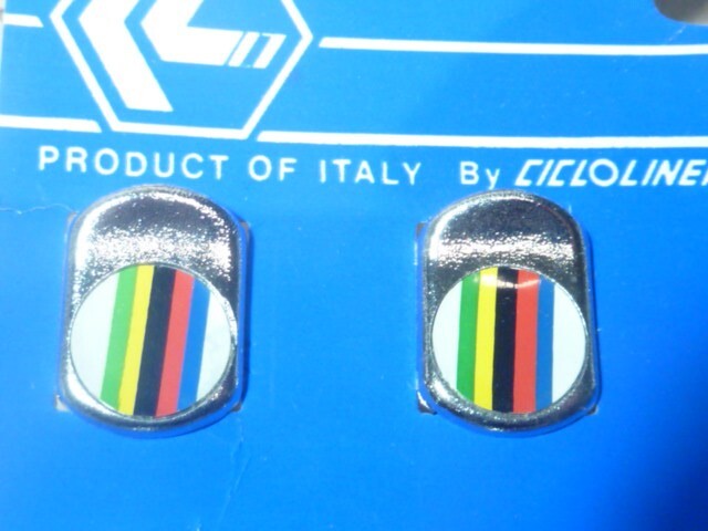 Italian Target Toe Clip Strap Buttons L’Eroica Retro Vintage Bicycle ciclolinea
