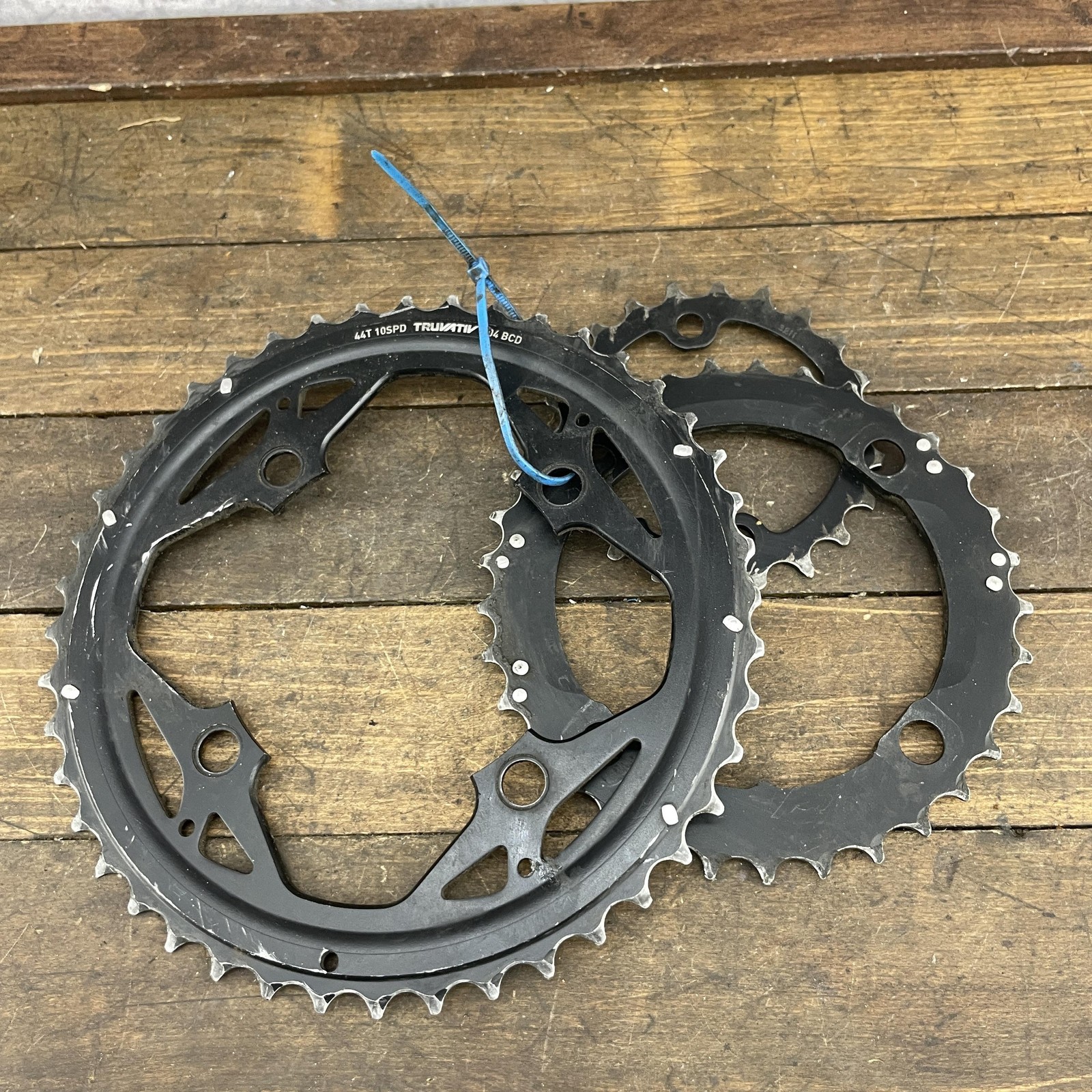 Truvativ Bike Chainrings 10 Speed 44T 33T 22T 104 BCD 4 Arm SRAM MTB Triple
