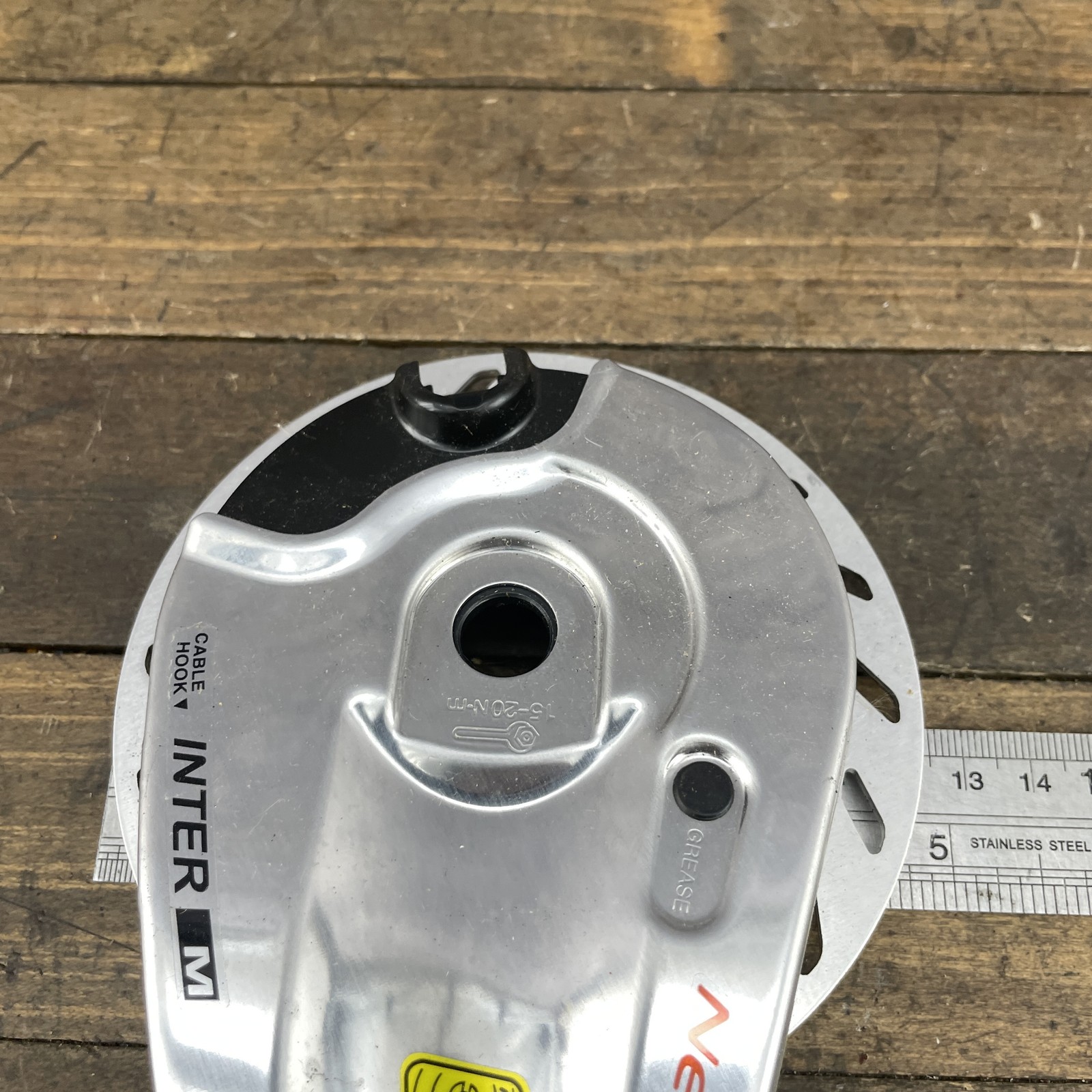Shimano Nexus Inter-M BR-C3000 Brake Bike Hub Front Silver 120mm 645g