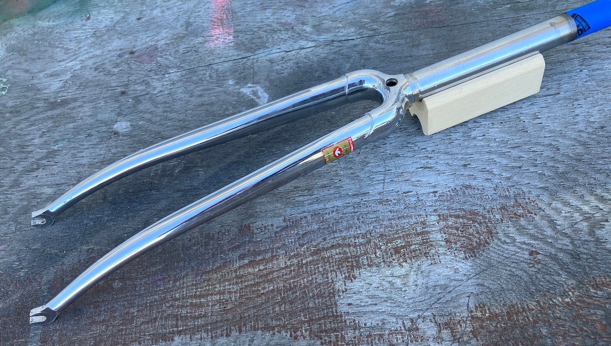 Columbus Casati Chrome 1″ AERO Fork, 192mm Steerer, 45mm Thread, XLNT Vintage