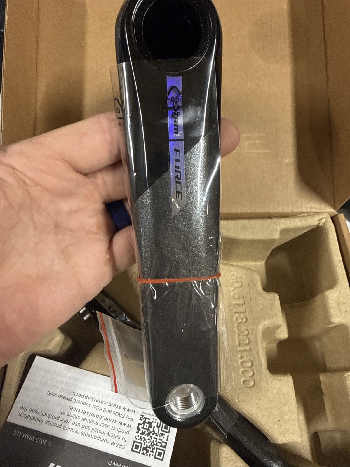 Sram Force D2 Dub Regular 172.5 Crank Arms Carbon (9479-4)