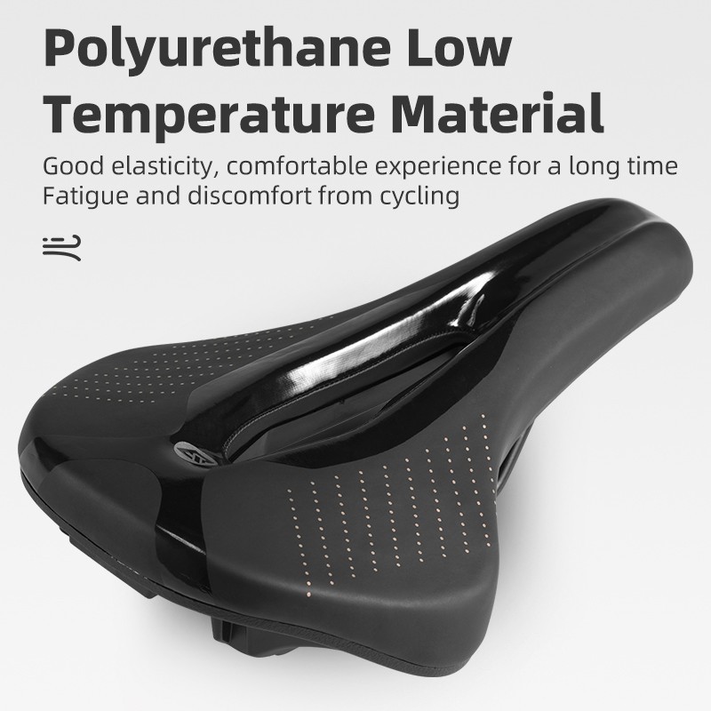 ROCKBROS Bicycle Inflatable Seat Cushion Shock-absorbing Comfortable Saddle