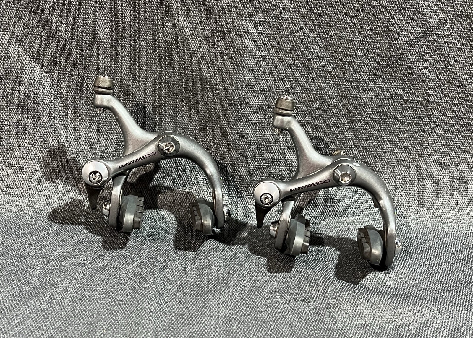 Shimano 600 Ultegra BR-6400 SLR Tri Color Rim Brake Calipers Front Rear Road
