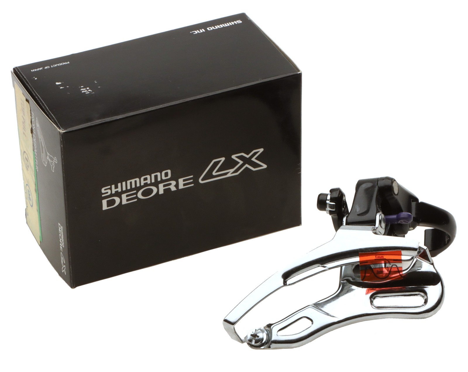 Shimano Deore LX FD-M563 Front Derailleur 8/7s Clamp-On 31.8mm TOP PULL NOS