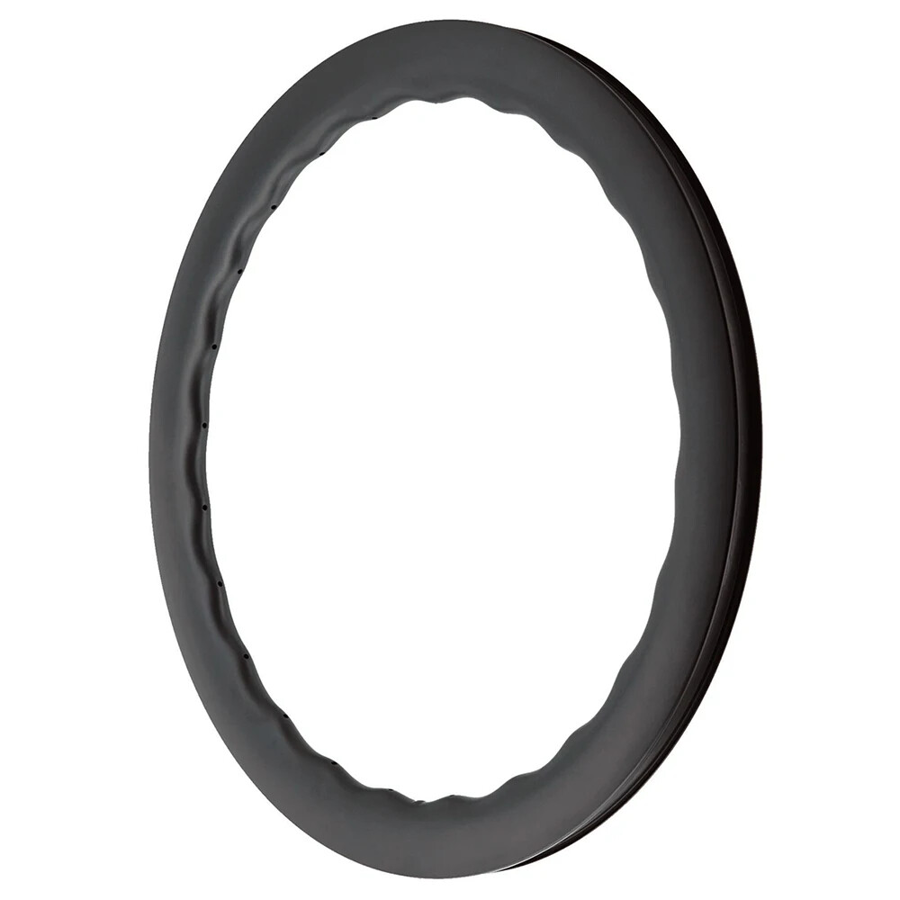 700C Road Bike Carbon Rim 28mm Wide Disc Brake Hook Hookless Tubeless Tubular