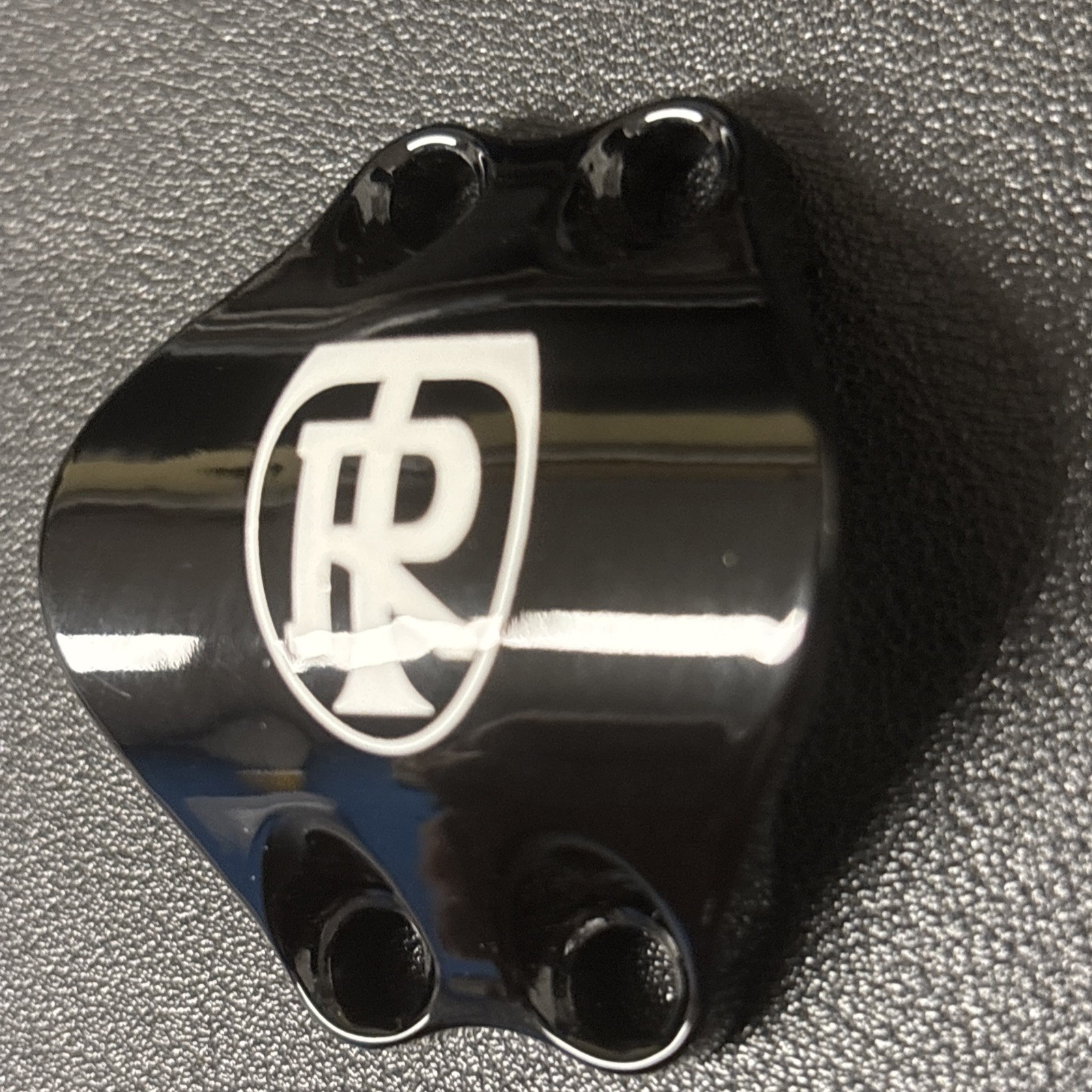 Ritchey 4-Axis Bicycle Stem Replacement Face Plate – Gloss Black