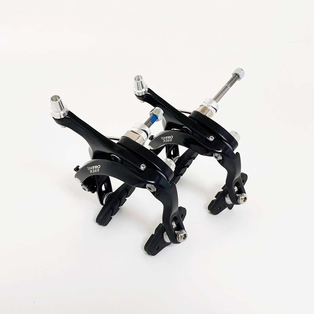 Tektro R369 Bike Barke Long Reach 53-73mm Front / Rear or Pair – NUTTED(Hex nut)
