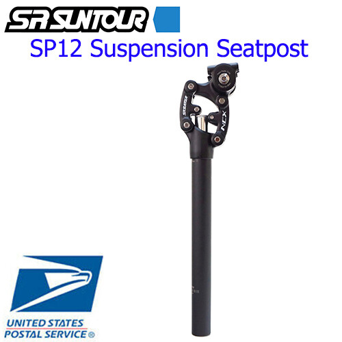 Suntour SP12 NCX 27.2/30.9/31.6 x 350mm Suspension Seatpost MTB Road