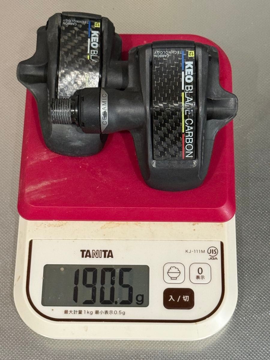 LOOK KEO Blade Carbon Ceramic Ti Road Pedal Lightweight Used