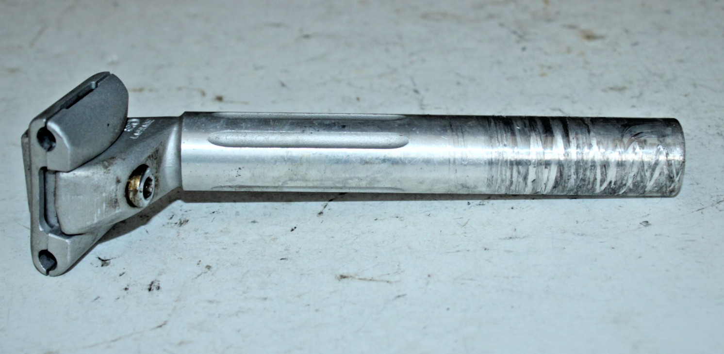 SR Laprade Seatpost Seat Tube 190/26.2mm 25mm Offset Silver Road Commuter Cafe ~