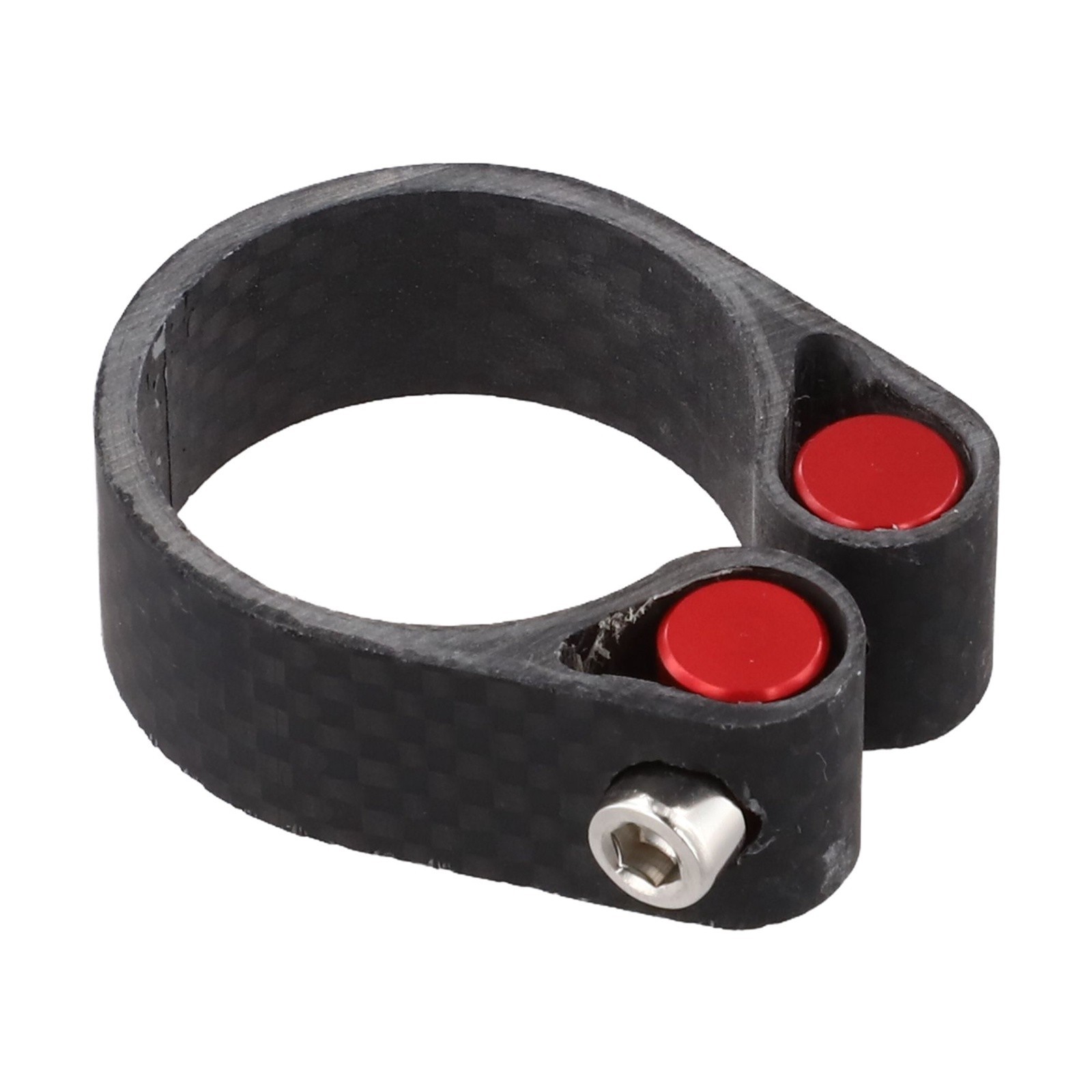 Carbon Fiber Seatpost Clamp Lock Buckle for Road and Mountain Bike Seat Tubes