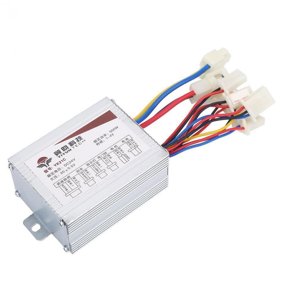 YK31C 500W DC Brush Motor Controller 24V/36V/48V Electric Bicycle Controller