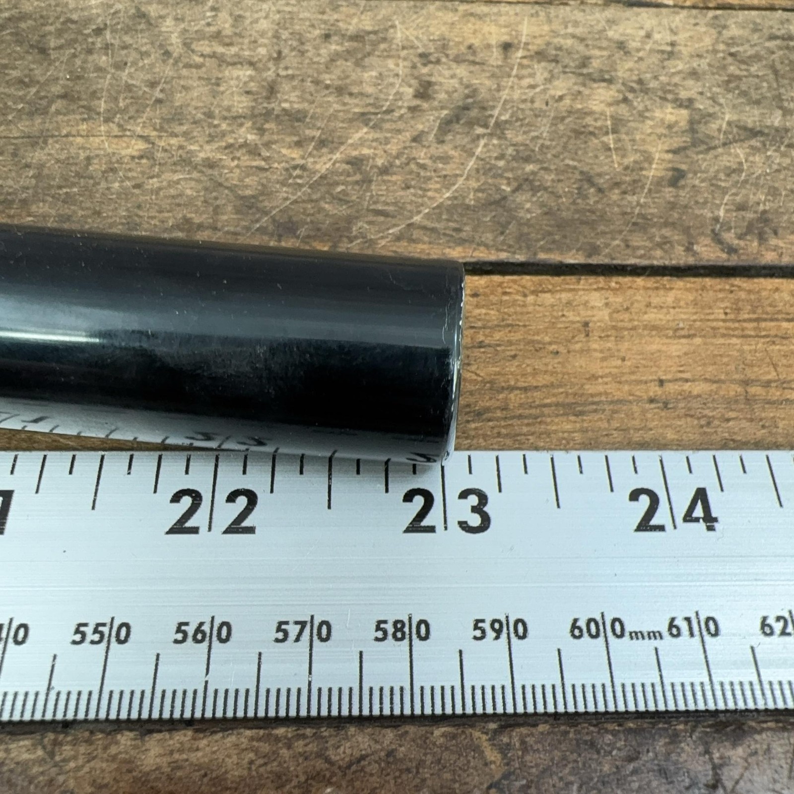 Vintage Ritchey Force Mountain Handlebar 25.4 Clamp 90s MTB Bar 23in Black Alloy