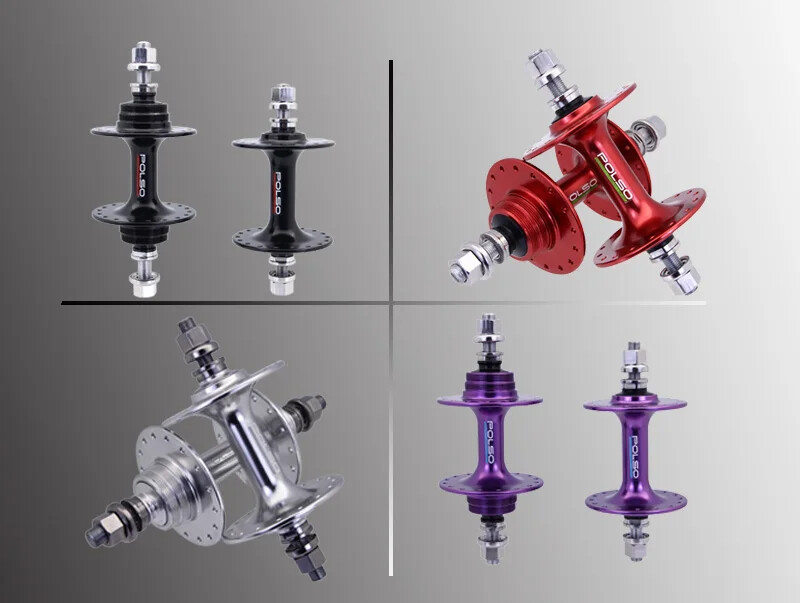 Track Bike Hubs 20/24H 32/32H O.L.D 100mm 120mm Fixed Gear Bicycle Hubs
