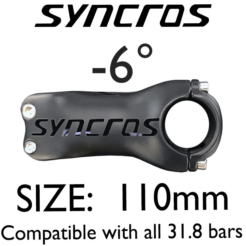MTB Mountain/Road Bike Stem Angle 6/17 Degree 60-120mm Carbon Stem 28.6mm