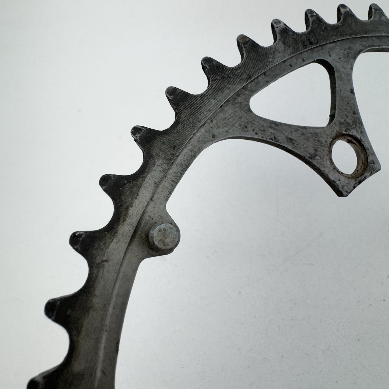 Vintage Shimano Biopace 52t Chainring 600 52 Tooth 130 BCD Silver Oval 80s A22