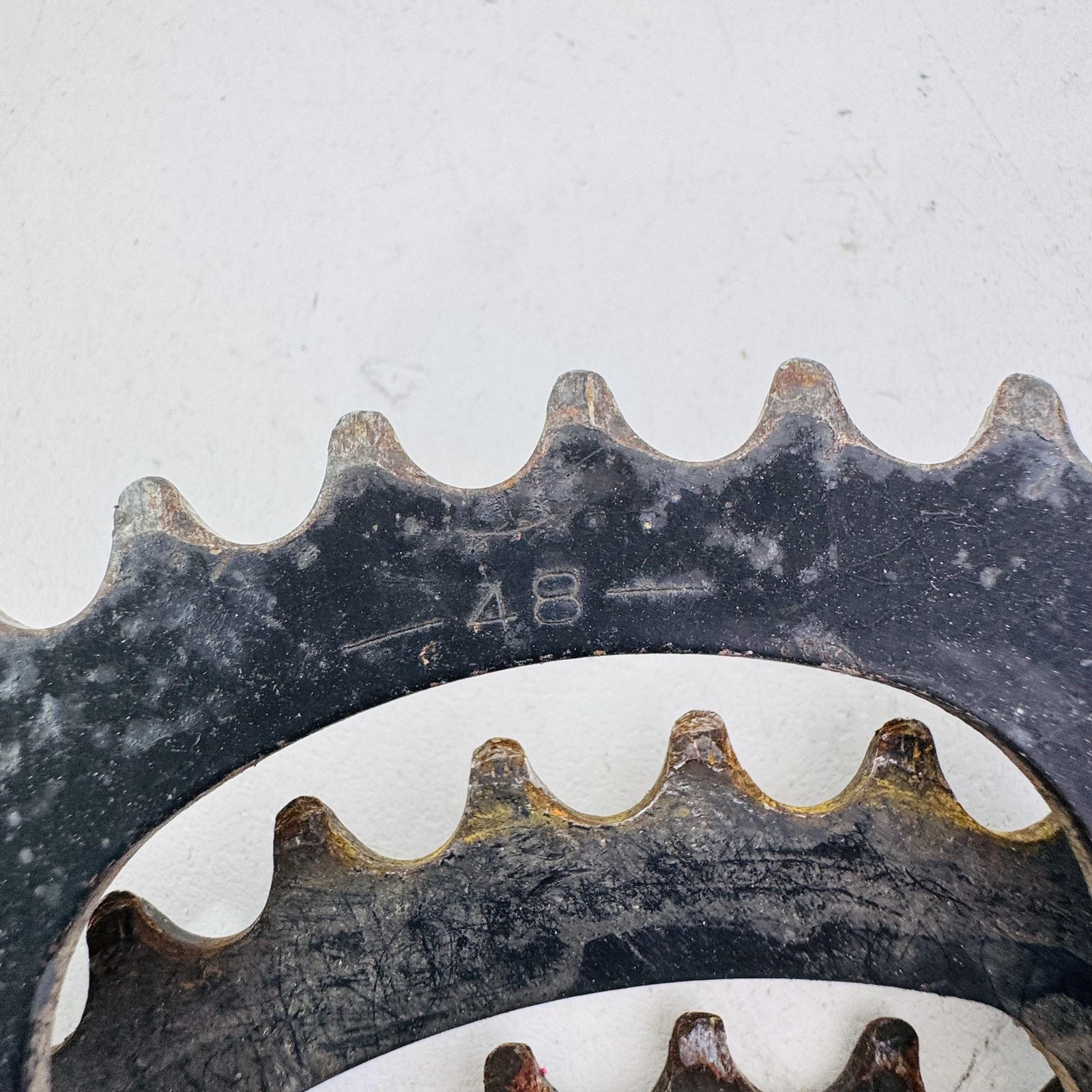 Vintage Sakae SX Triple Crankset 175mm 48/36/28T 110 BCD Silver MTB Bike A36
