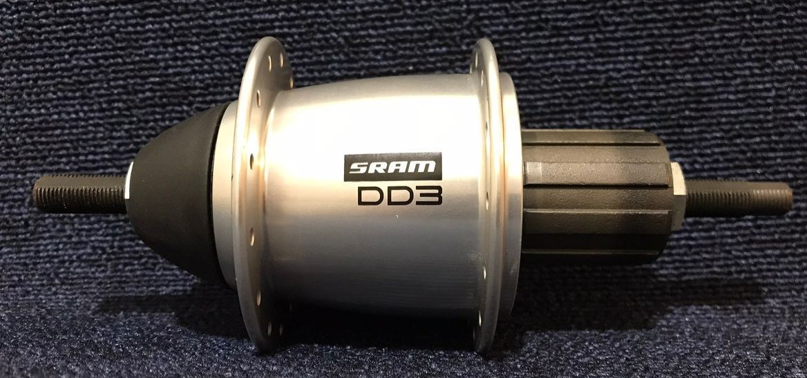NOS SRAM Dual Drive DD3 Hub Set 3×8-10 24-30 Speed 28H DAHON Special Rare OEM