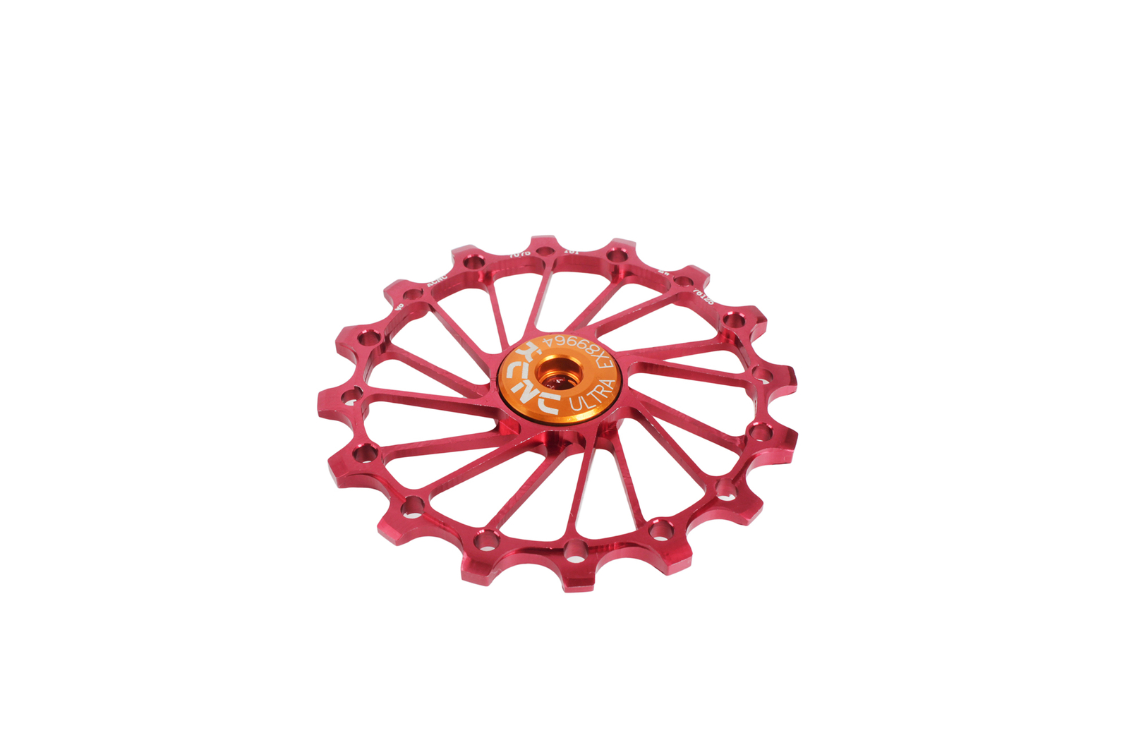 KCNC Road MTB Bike Derailleur Oversized Pulley Sealed Bearing 16T Red