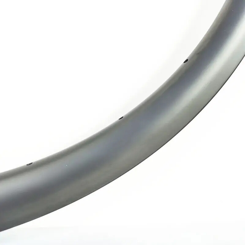 700C 55*31mm Carbon Gravel XC Road Bicycle Rim Hookless Clincher Rings 3k/12k/UD