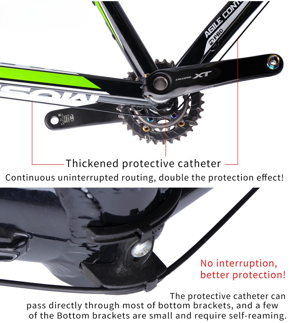 Bicycle Brake Cable Set 4/5MM Brake Housing Shift Cable Brake Cable 3M Housing