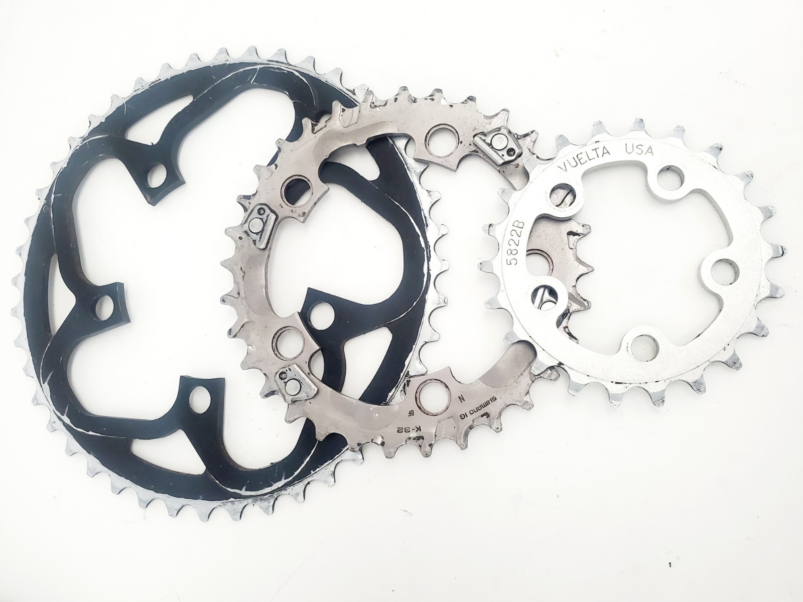 Raceface Forged MTB Compact Triple Crankset 180mm Vintage