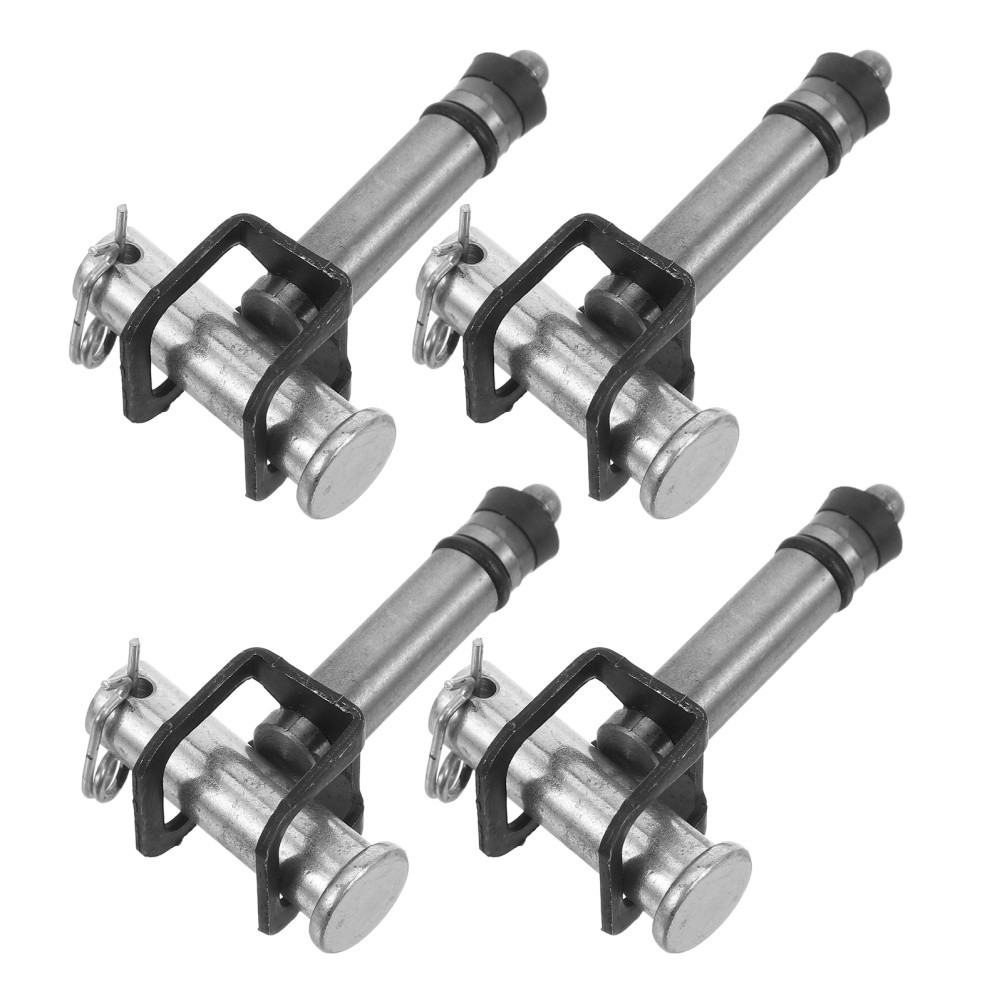 4Pcs Hydraulic Jack Pump Core Metal Parts for Floor Jack Repair Silver Durable