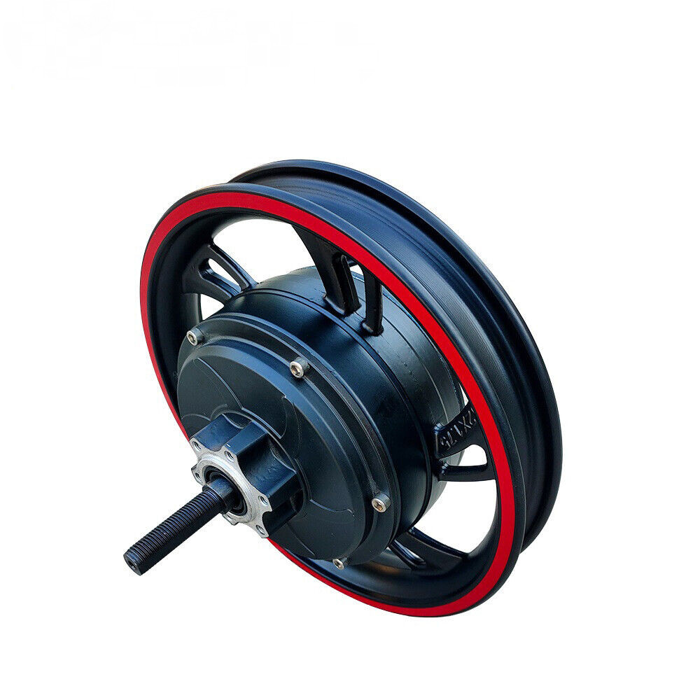 12Inch Gearless Motor Disc Brake Electric Bike Scooter Motor 1000W-1500W 60V/72V