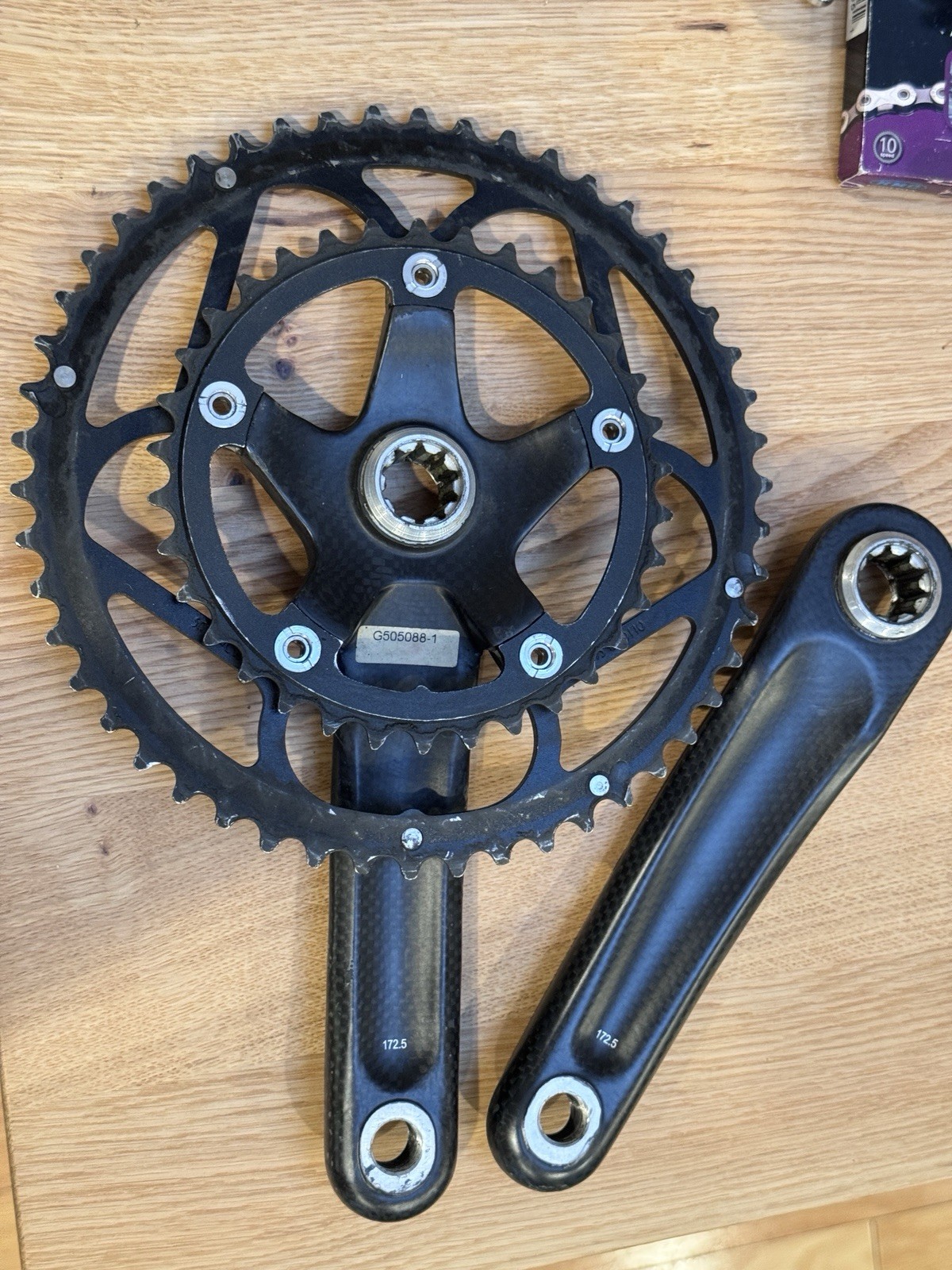 Sram Rival 10 speed Groupset With Carbon Cranks And Dura Ace Brakes