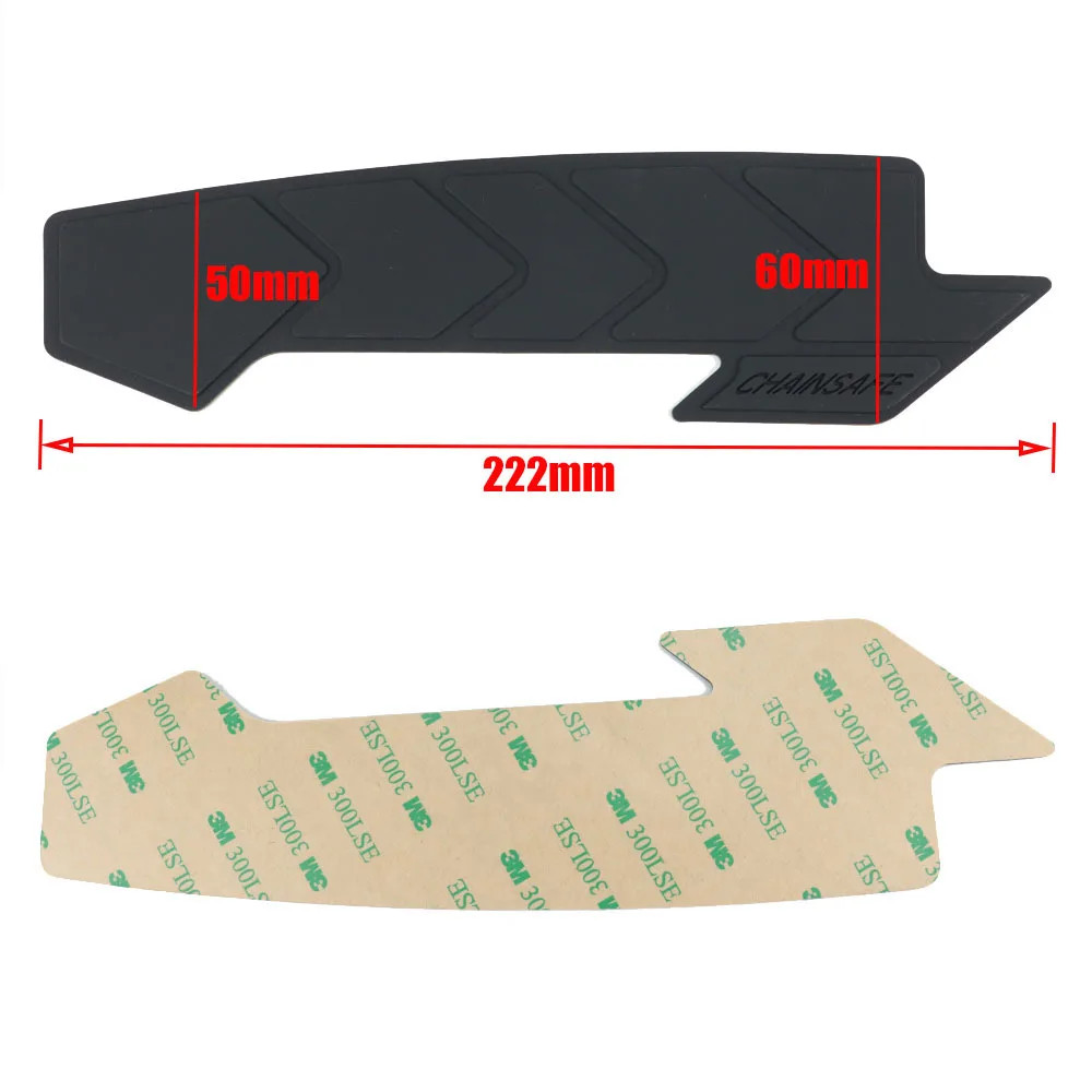 MTB Road Bike Chain Protector Chainstay Silicone Bicycle Frame Care Guards Self-